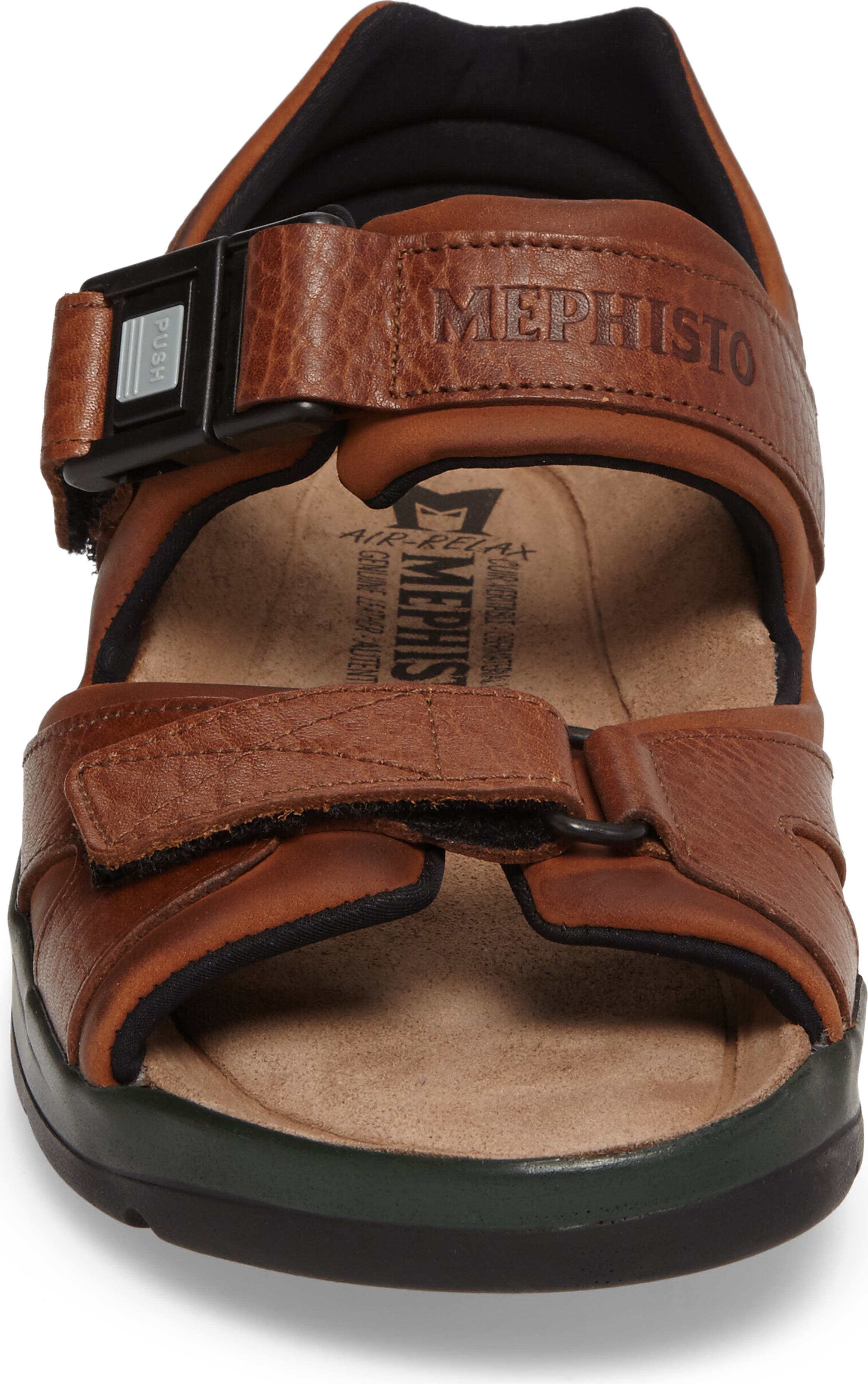 Cuir Mephisto Shark FIT Sandale Homme